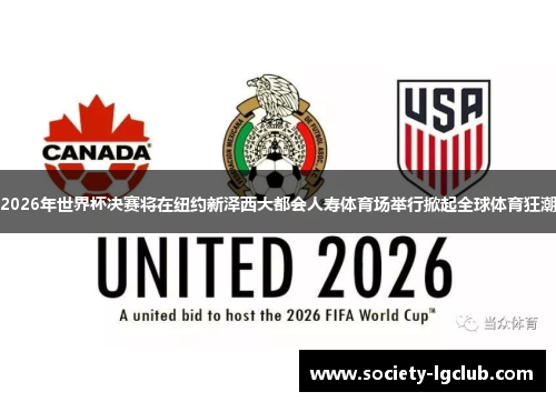 2026年世界杯决赛将在纽约新泽西大都会人寿体育场举行掀起全球体育狂潮